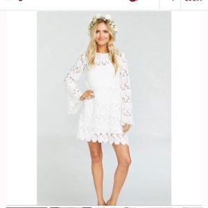 SHOW ME YOUR MUMU LACE DRESS SIZE S